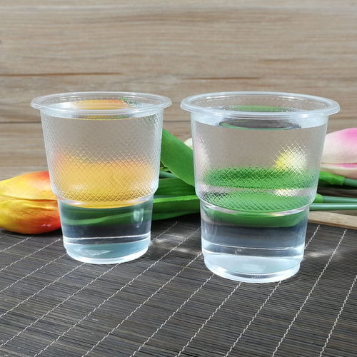 一次性杯子塑料杯批發加厚航空杯口杯家用小號水杯透明杯塑杯整箱